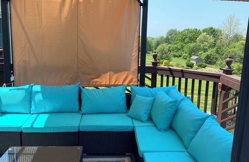 Lagrangeville House | 4-bedroom house with pool, hot tub in charming Lagrangeville with, AC. Enjoy.