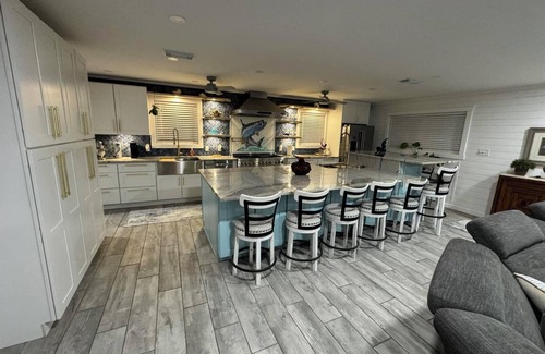 Mary Esther House | 4-bedroom house with boat trailer parking boat ramp access that is pet friendly