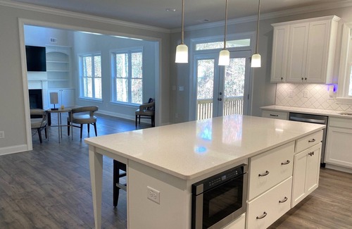 Douglasville House | 4-bedroom shared common area w/Fire place, porch, 3400 sq ft; 1 acre smart key
