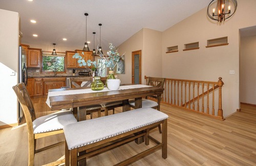 Bismarck House | 4-bedroom townhome in a quiet, upscale neighborhood with a private deck and yard