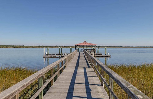 Brunswick House | 4 BR/ 2.5 BA Luxury Riverfront Home - Blythe Island w/ Boat Dock on 5 acres