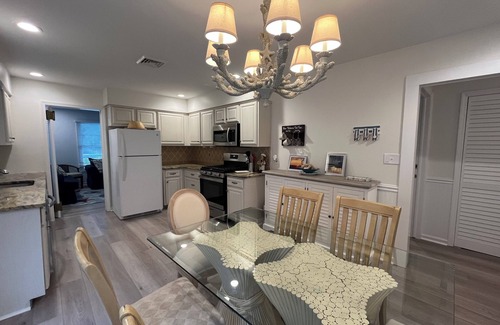 Lake Como House | 4 BR/2 Bath; freshly painted. New siding, windows, decks and 6 beach badges