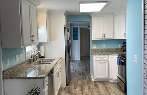 North Myrtle Beach House | 4 BR beach house 2 blocks from ocean in Cherry Grove! Dog friendly!