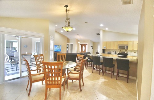 Port Saint Lucie House | 4 BR, Private Heated Saltwater POOL and Tiki Bar