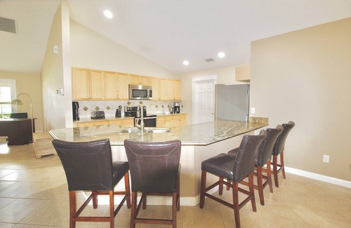 Port Saint Lucie House | 4 BR, Private Heated Saltwater POOL and Tiki Bar
