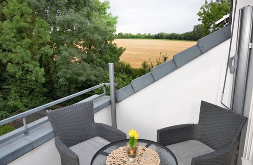 Bad Sassendorf Apartment | 4 * comfort apartment with best view for 2-3 persons, 200 meters to the cent.