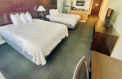 Cuero House | 4 Double Queen With Kitchenette at FairBridge Inn & Suites Cuero!