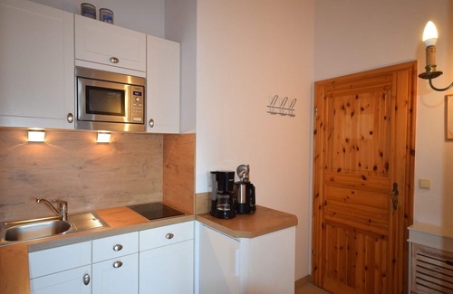Grassau Apartment | 4. Fewo Fellhorn, 32 qm,1-2 Pers., 1 Wohn-Schlafraum mit Kochnische, Süd-Balkon