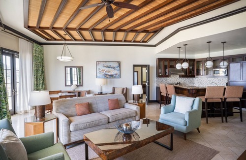 Scrub Island Apartment | 4 Island Rooms Near Beach with Balcony and Stunning Tropical Ocean Views