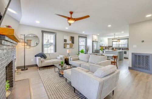 Sans Souci House | 4 Mi to Liberty Bridge Greenville Getaway with Deck