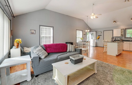 Naples House | 4 Mi to Long Lake! Secluded Haven w/Fenced Yard