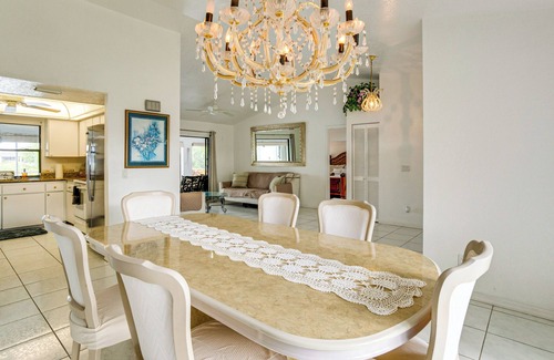 Port Charlotte House | 4 Mi to Port C Beach Park! Classy Canal-Front Home