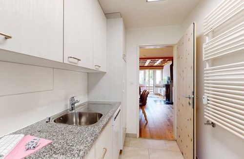 Celerina-Schlarigna Apartment | 4-room apartment on the raised ground floor, 80m².