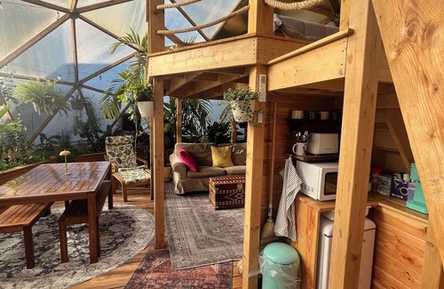 Burlington House | 4 Season Tropical Jungle Dome in Burlington, Animal Lovers Dream!
