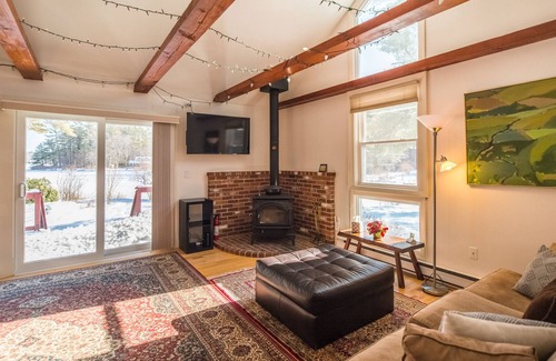 Hillsboro House | 4-season waterfront lake house: kayak/swim/hike/ ski, pets welcome