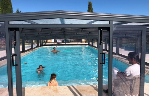 La Bruguiere House | 4 star home KINTANA, heated child-safe pool, near Uzès
