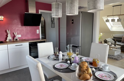 Schauenstein Apartment | 4-Sterne Ferienwohnung (100qm) mit Balkon, Loggia und Garten