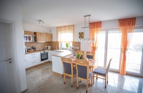 Oberwaldbach Apartment | 4*Sterne Spatzennest 86 sqm between Augsburg and Ulm quietly located new building