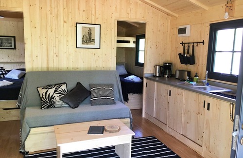 Sille-le-Philippe House | 4 wooden cabins in the heart of nature in the Chanteloup forest