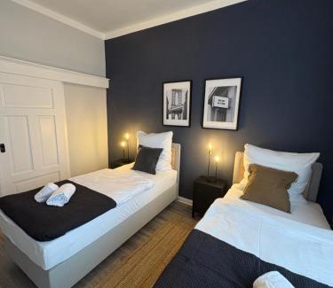 Bad Bevensen Apartment | 4 Zimmer Altbauwohnung Zentral inkl Smart TV Netflix Garten