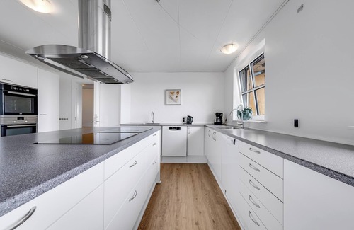 Oddesund Syd House | 40-person holiday home, with large pool area and panoramic views of the.