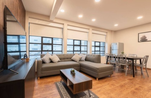 Historic Center Condo | 401 Location 3Bdrm 2bath apt with AC Rooftop