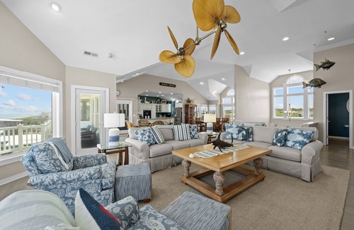 Southern Shores House | 4664- The Ice House, private pool, hot tub, elevator, and keyless entry