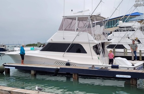 South Padre Island Boat Rental | 47’ Viking yacht
