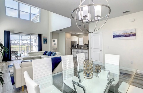 Kissimmee House | 4781 - 5 Bedroom Pool Home Overlooking Pond - Storey Lake Under 10 Min to Disney