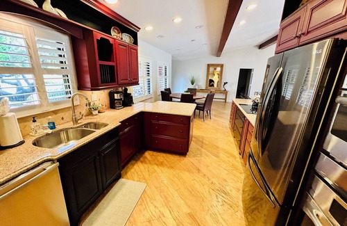 Sarasota Springs House | 4BR/3.5 bath home, heated pool, game room, central SRQ-7 mil to Siesta Key Beach