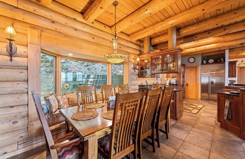 Waynesville Cabin | 4BR/4 1/2 BA, Covered deck with Hot-tub overlooking the mountains
