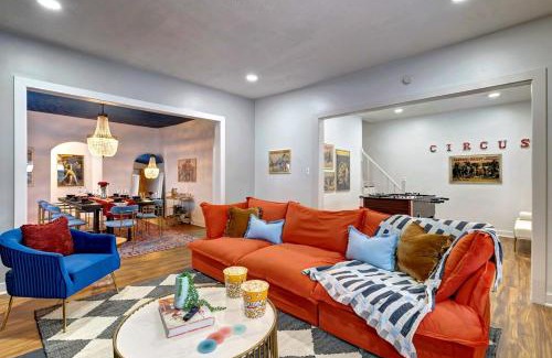 Fountain Square House | 4BR Near Lucas Oil º IUPUI º Convention Centerº DT