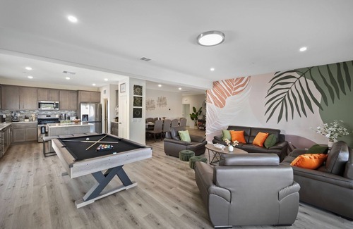 Desert Hot Springs House | 4BR Oasis W/Heated Pool, Spa, Game room, BBQ & Mountain View