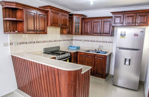 Villa Mella Apartment | 4DR cute New Huge Modern❤️3 bedr pool Good transp
