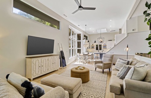 Oceanside House | 4th Row Ocean Sea Pines Home - Dog Friendly - Steps to Beach - Private Pool