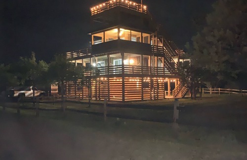 Carova Beach House | 4X4 only! Canal front. Ocean AND sound views! Decks and porches on all levels.
