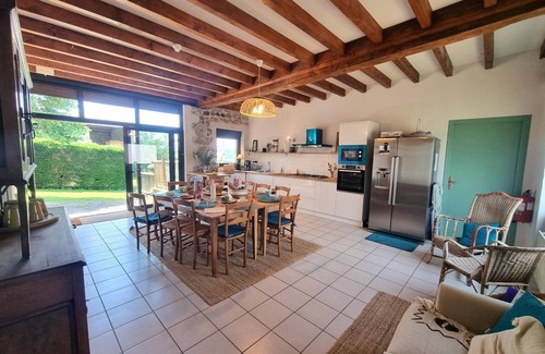 Virigneux Cottage | 5-bedroom cottage with garden, terraces, and pets allowed
