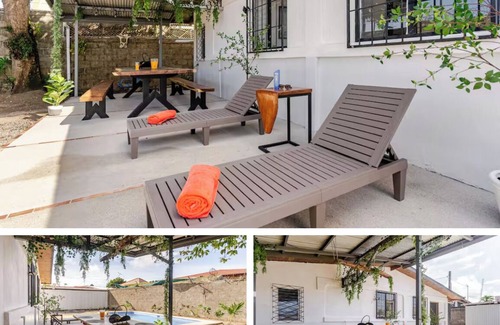 La Cruz House | 5-bedroom house, Private Pool, minutes to the Beach-WiFi, AC. Walk to restaurant