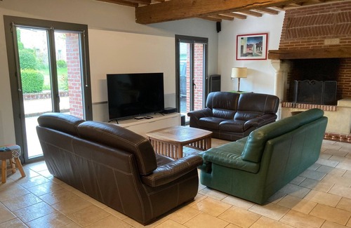 Ganzeville House | 5-bedroom vacation home with enclosed garden near Etretat