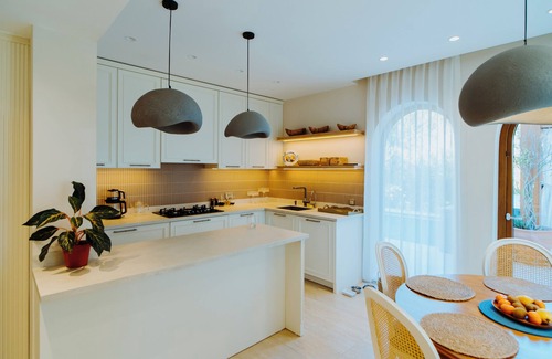 Kepez Villa | 5 BR 4.5 BA Luxury Villa with swimming pool, pond, water fall, sauna and hamam.