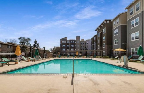 Chico Apartment | 5 BR Modern Desert W/ Oasis Pool+Double Story Gym