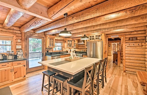 Arnold Cabin | 5 Mi to Hiking: Custom Cabin w/Deck in Arnold!