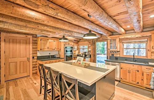 Arnold House | 5 Mi to Hiking Custom Cabin with Deck in Arnold!