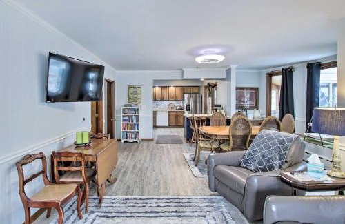 Two Rivers House | 5 Mi to Point Beach State Forest Home with Fire Pit