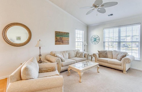 Sunset Beach Apartment | 5 Mi to Shore Condo with Patio in Sunset Beach!