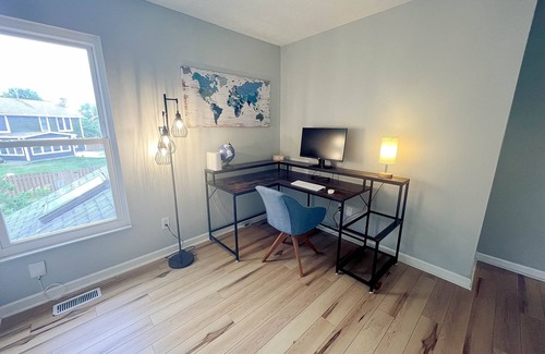 Fishers House | 5 min from downtown Fishers, IN! 4bd, 2.5ba, dog friendly w/deck & grill, games