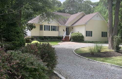 Silver Beach House | 5 minute walk to Crab Creek Beach.nLarge yard and pool for family fun.