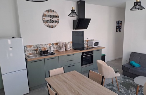 Bleriot-Plage Apartment | 5 minutes walk from the beach of blériot-plage! ground floor apartment.
