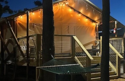 Sutherland Springs Cabin | #5 Son's Rio Cibolo Safari Cabin