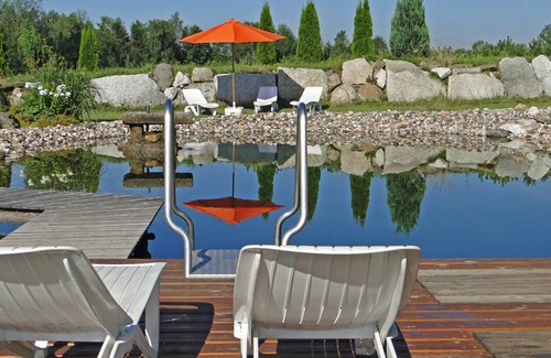 Barnau Apartment | 5-star apartment at Birkholmhof, biopool and sauna in the Upper Palatinate Forest